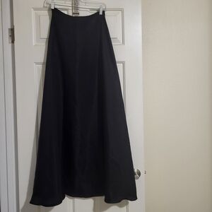Scott McClintock Classic Black A-Line Skirt back zip, size 8
